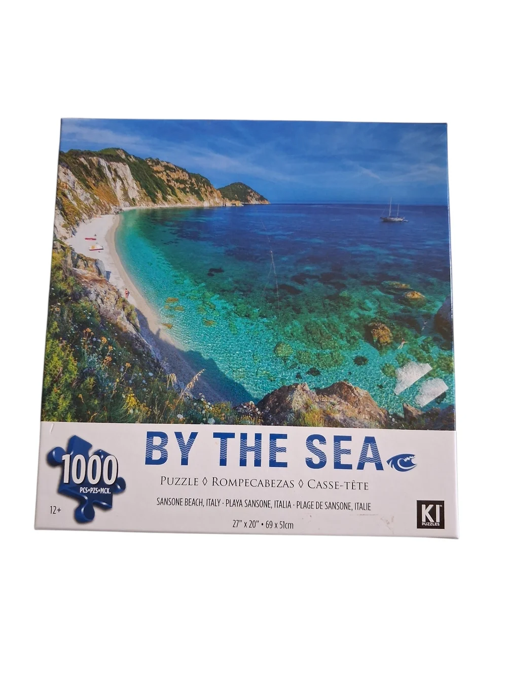 By The Sea 1000-Piece Jigsaw Puzzle - Coastal Beach Scene